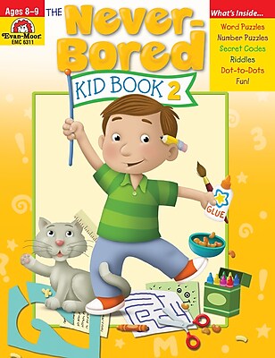 Evan-Moor Educational Publishers Never-Bored Kid Book 2 for Grades 3-4 (6311)