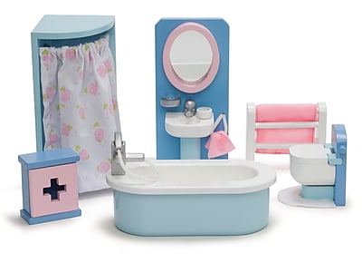 Le Toy Van Rosebud Dollhouse Bathroom Set