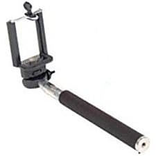 Worryfree Gadgets (MONOPOD-BLACK) Myepads Selfie Stick, Portable, Black