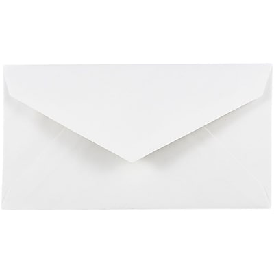 JAM Paper 7 3 4 Monarch Envelopes 3 7 8 x 7 1 2White 25 pack 1633984