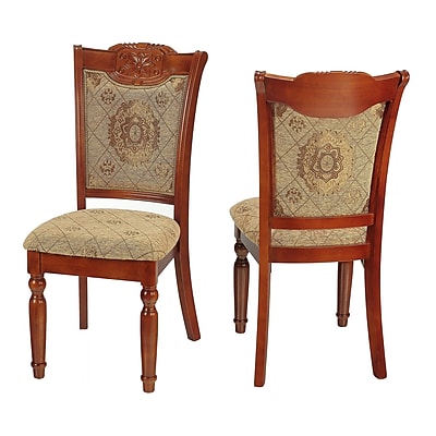 Cortesi Home Rosetta Side Chair Set of 2