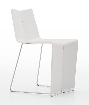 Argo Furniture Colletti Geovan Side Chair Set of 2 ; White