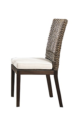 Panama Jack Sunroom Sanibel Side Chair w Cushion; Ariel Ocean