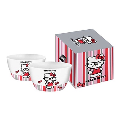 Paperproducts Design Hello Kitty Nerd Bowl (Set of 2)