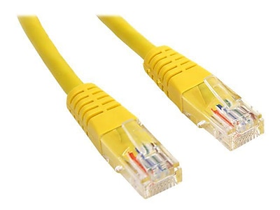 StarTech Cat 5e UTP Molded Patch Cable Yellow 6