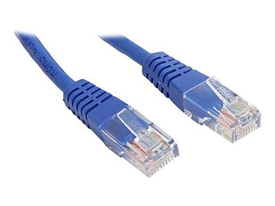 StarTech Cat 5e UTP Molded Patch Cable Blue 12