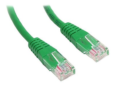 StarTech Cat 5e UTP Molded Patch Cable Green 1