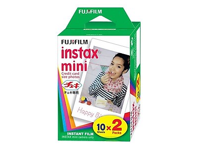 Fujifilm Instant Color Film for Fujifilm Instax Mini Cameras White 16437396