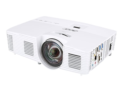 Acer S1383WHne WXGA 3D Ready DLP Projector, 3200 Lumens, 6.17 lbs.