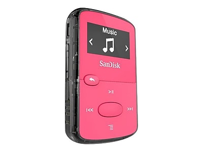SanDisk Clip Jam SDMX26 008G G46P 8GB Flash MP3 Player Pink