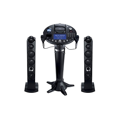Singing Machine 93590847M ISM1028XA CDG Karaoke Player Black