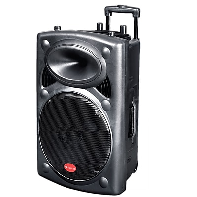 Supersonic IQ 3115JBT 15 Bluetooth DJ Speaker Black