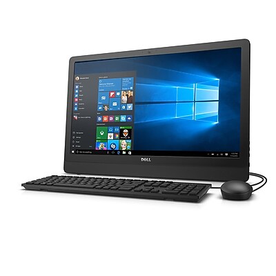 Dell Inspiron i3455-1241BLK All-in-One Desktop PC (AMD E2 Processor, 500GB HDD Hard Drive, 4GB RAM, Windows 10 Home)