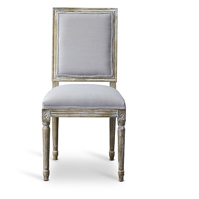 Wholesale Interiors Clairette Wood Traditional French Side Chair