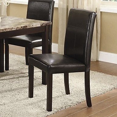InRoom Designs Parsons Chair Set of 4 ; Espresso