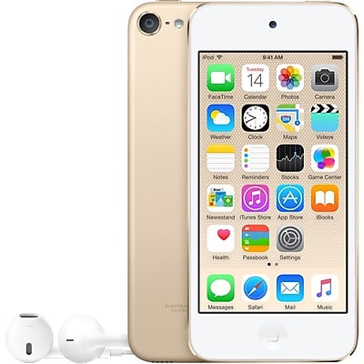 Apple iPod Touch 6G MKHC2LL A 64GB Flash Portable Media Player Gold