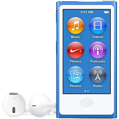Apple iPod Nano 8G MKN02LL A 16GB Flash Portable Media Player Blue