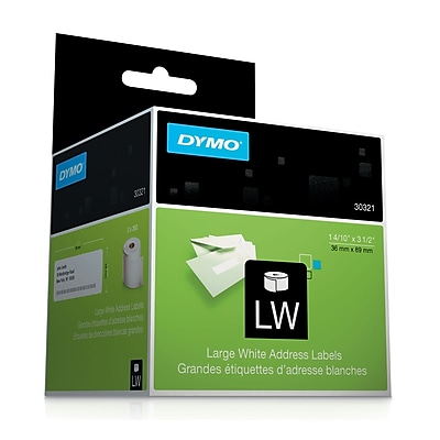 DYMO 30321 LabelWriter Self Adhesive Large Address Labels White 2 Rolls of 260