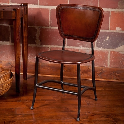 William Sheppee Signature Rocket Side Chair; Brown