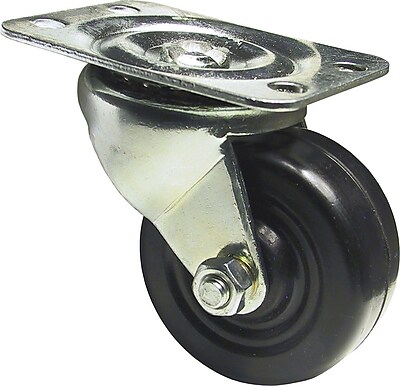 Richelieu Madico Rubber Caster 50mm Swivel Black F25082