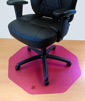 Cleartex 9Mat 39 x38 Polycarbonate Chair Mat for Hard Floor Circular FC121001009RC