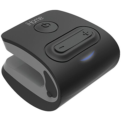 iHome IHMIWBT1BC Mini Bluetooth Speaker