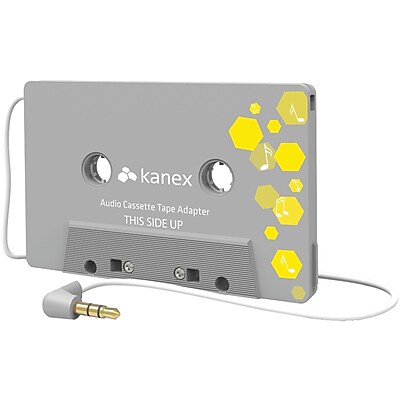 KANEX KANAUXCADP3F Car Audio Cassette Tape Adapter
