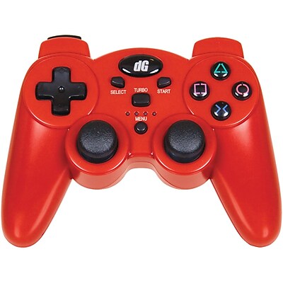 DREAMGEAR DRM1392 Radium Wireless Controller for Playstation 3 Red