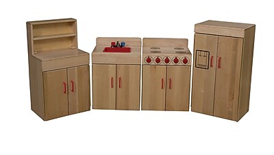 Wood Designs Heritage 4 Piece Maple Kitchen Appliance Set