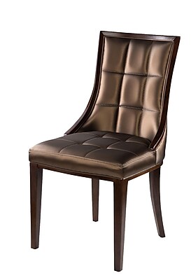 Ceets Barrel Side Chair Set of 2 ; Champagne