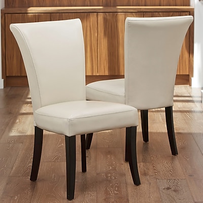 Home Loft Concepts Columbia Leather Dining Chair Set of 2