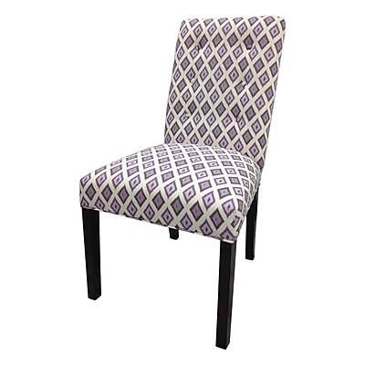 Sole Designs Side Chair Set of 2 ; Purple