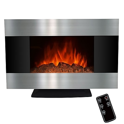pare AKDY 20 Electric Fireplace Heat Tempered Glass