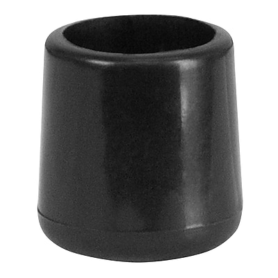 Flash Furniture Black Replacement Foot Cap for Plastic Folding Chairs LEL3BKCAPS