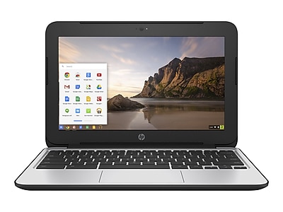 HP Chromebook 11 G4 EE V2W29UT ABA 11.6 Chromebook LED Intel Celeron N2840 16GB SSD 2GB RAM Chrome OS Black