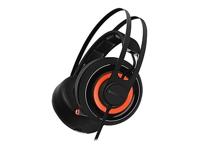 SteelSeries 51193 Siberia 650 Over the Head Wired Gaming Headset with Noise Cancelling Microphone Black