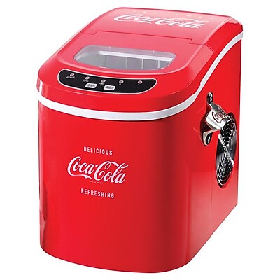 Nostalgia Electrics Coca Cola Series 9.5 W Portable Ice Maker