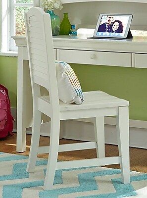 My Home Furnishings Neopolitan Side Chair; Bright White