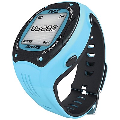 Pyle Sport Multifunction Smart GPS Activity Watch Blue PYLPSGP410BL