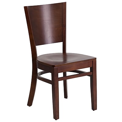 Flash Furniture Lacey Series Solid Back Restaurant Chair XUDGW094WAL