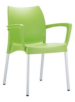 Siesta Exclusive Dolce Arm Chair; Light Green