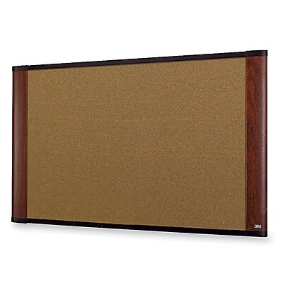 3M 48 x 36 Cork Widescreen Bulletin Board C4836MY