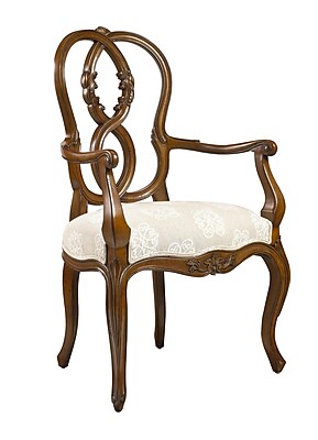 French Heritage Parc Saint Germain Side Chair; Light Cherry