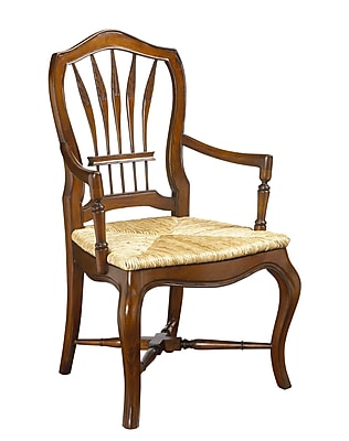 French Heritage Provence Arm Chair; Cherry