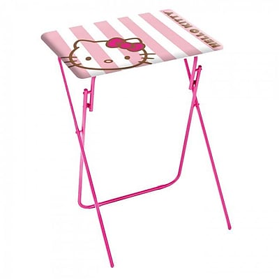 Dar Hello Kitty Folding TV Tray Set (Set of 2)