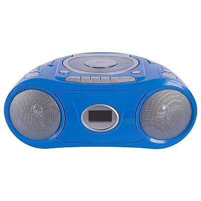 Hamilton Buhl MPC 5050 Bluetooth CD Cassette FM Boombox Blue