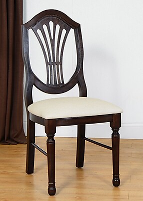 Benkel Seating Side Chair; Walnut