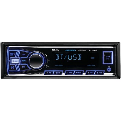 Boss Audio Single-din In-dash Mechless AM/FM Receiver System With Bluetooth & Speakers