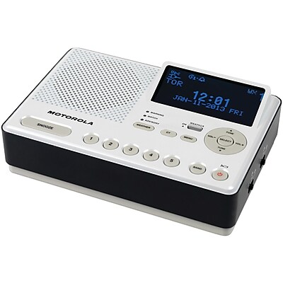 Motorola Desktop AM FM Weather Radio