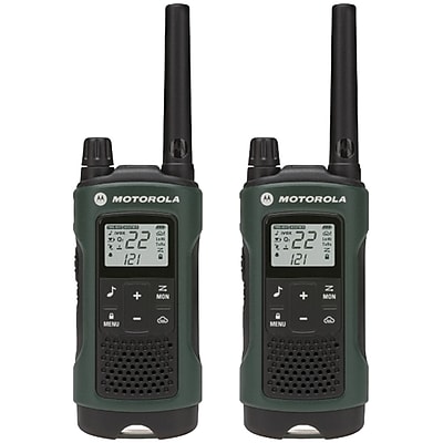 Motorola 35 mile Talkabout T465 Rechargeable 2 way Radio